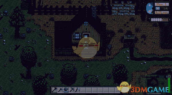 《星露谷物语》万圣节大停电游戏风格MOD