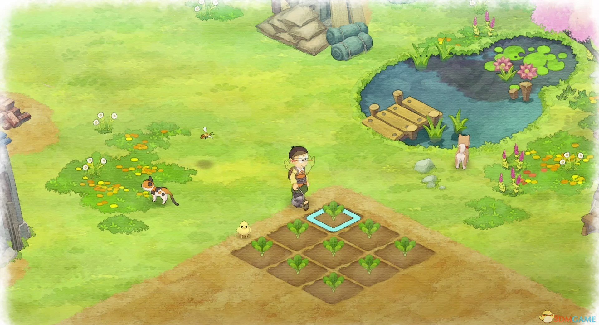 《哆啦A梦：大雄的牧场物语》快速撒种子能力获得方法分享