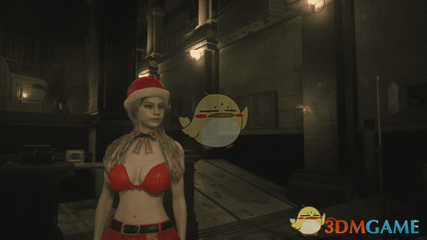 《生化危机2：重制版》克莱尔性感圣诞女郎服装MOD