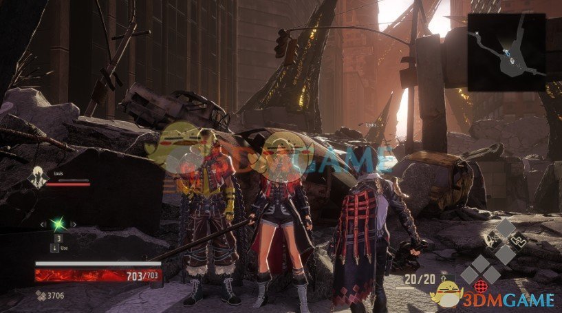 《噬血代码》黑红风格突袭者套装MOD