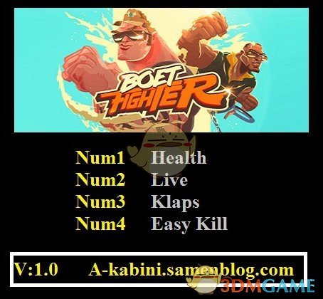 《Boet Fighter》v1.0四项修改器[Abolfazl]