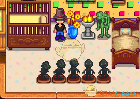 《星露谷物语》怪物雕像家具MOD