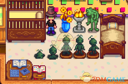 《星露谷物语》怪物雕像家具MOD