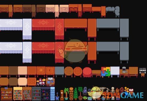 《星露谷物语》现代城市风格家具MOD