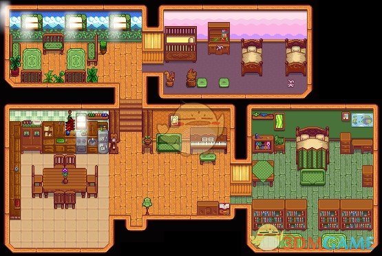 《星露谷物语》橡木定制家具MOD