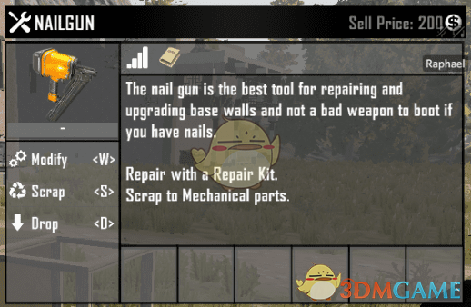 《七日杀》钉枪增强MOD