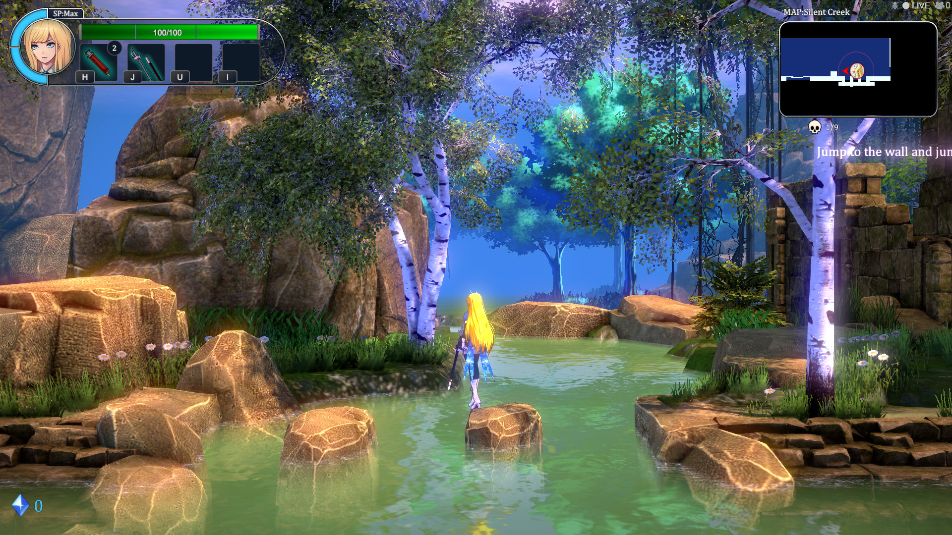 金发骑士姬砍杀之旅 《魔塔猎人》实机试玩演示