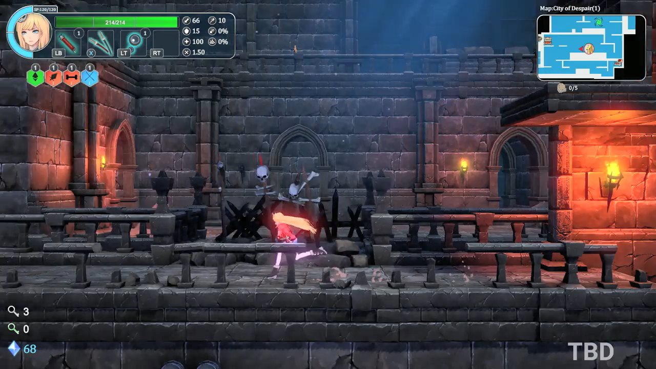 金发骑士姬砍杀之旅 《魔塔猎人》实机试玩演示