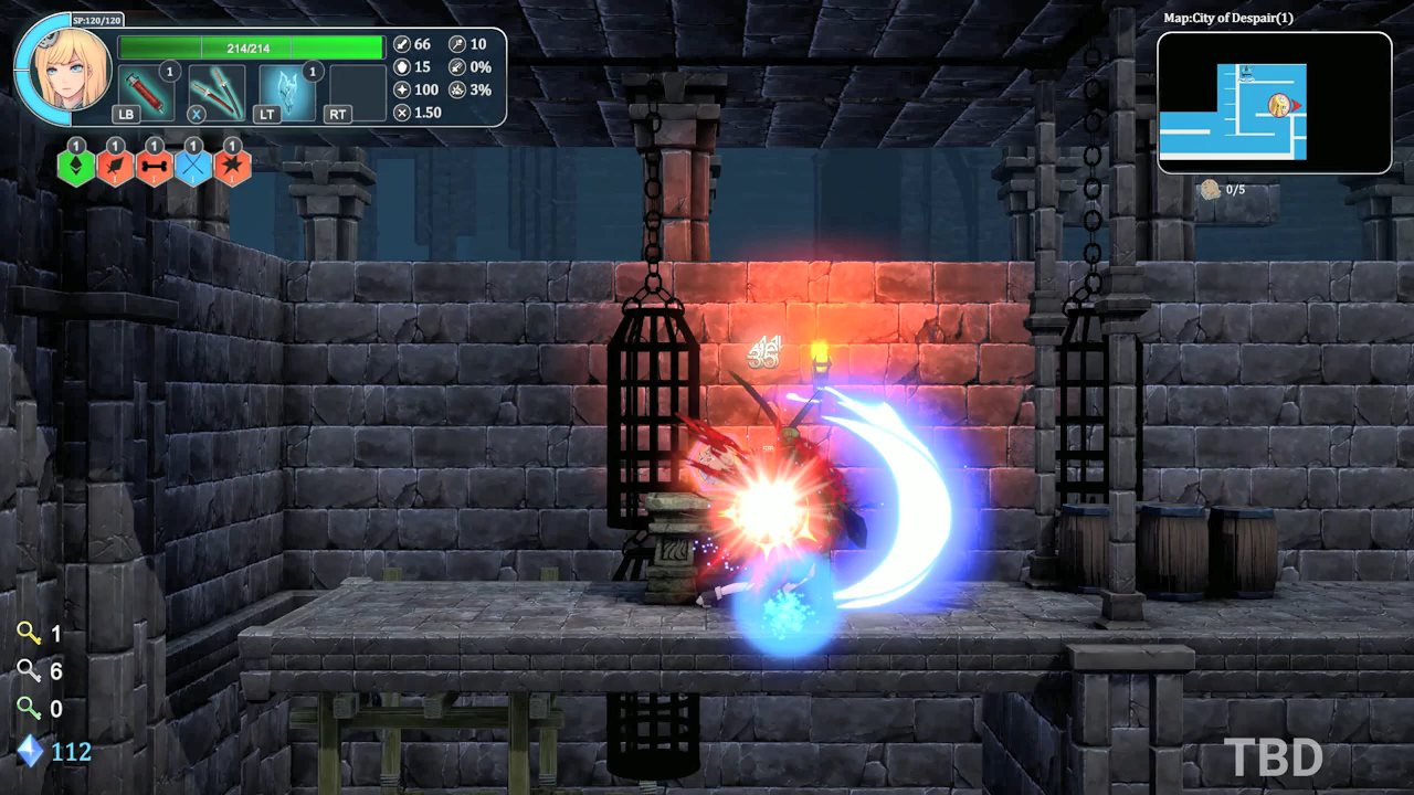 金发骑士姬砍杀之旅 《魔塔猎人》实机试玩演示