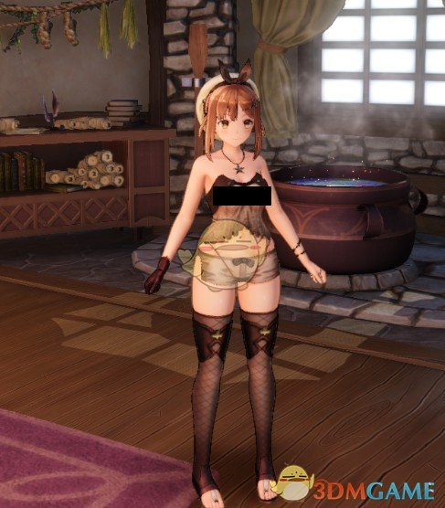 《莱莎的炼金工房》莱莎透明蕾丝服装MOD