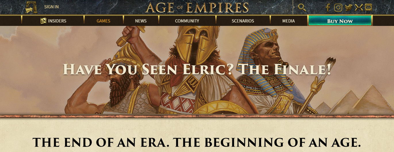 《帝国时代4》发售日或在X019上公布 新世纪即将开始