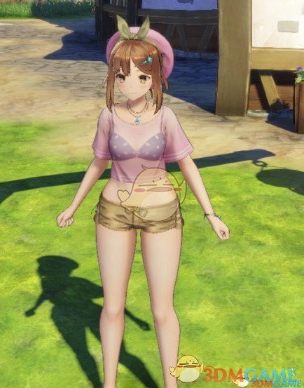 《莱莎的炼金工房》粉色透明T恤MOD