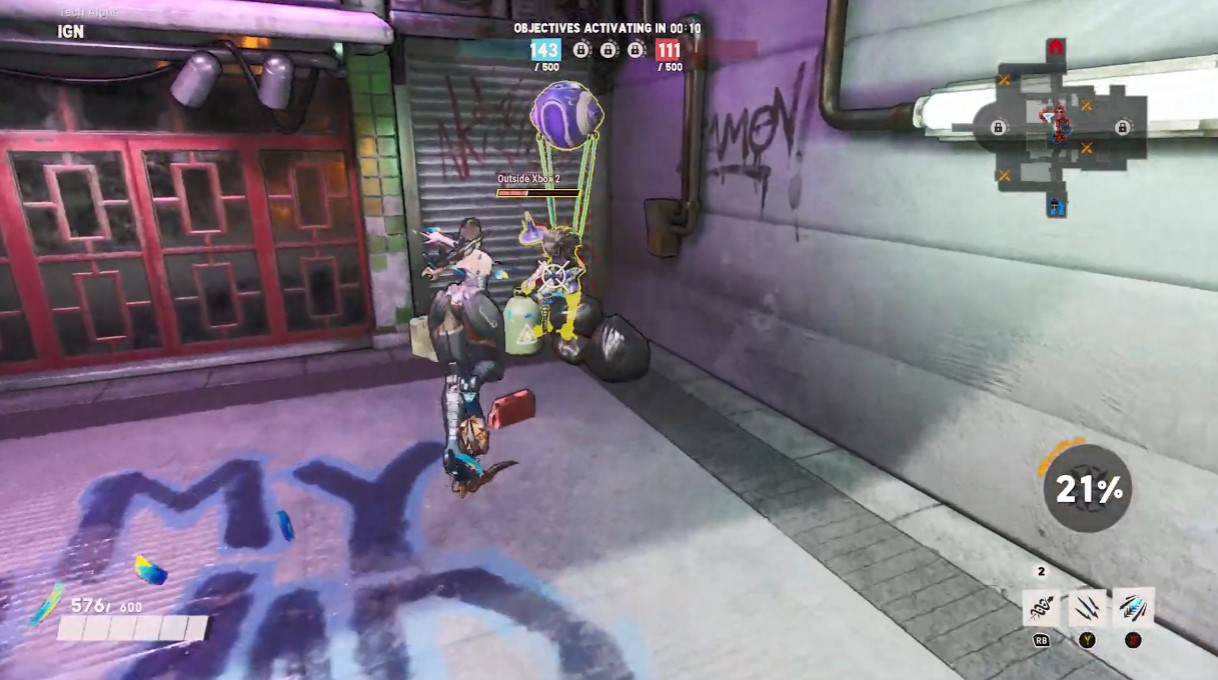 X019：微软多人近战网游《嗜血边缘》10分钟新角色演示