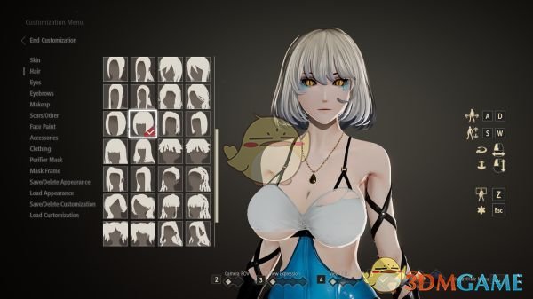 《噬血代码》艾娃的发型MOD