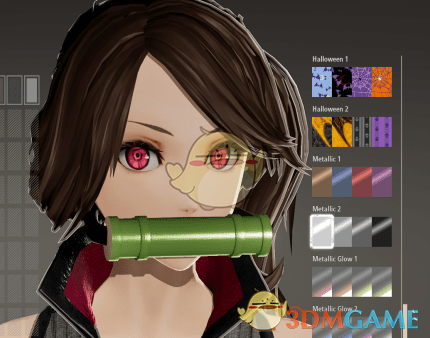 《噬血代码》祢豆子的竹子面罩MOD