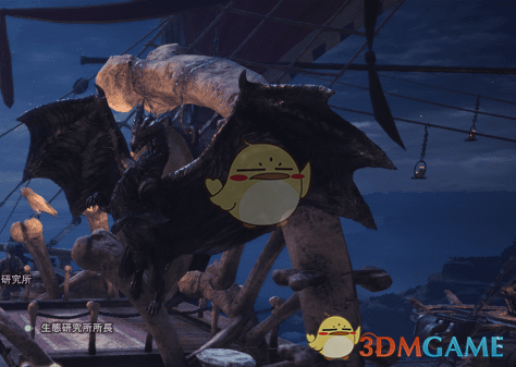 《怪物猎人：世界》集会所的古龙手办MOD