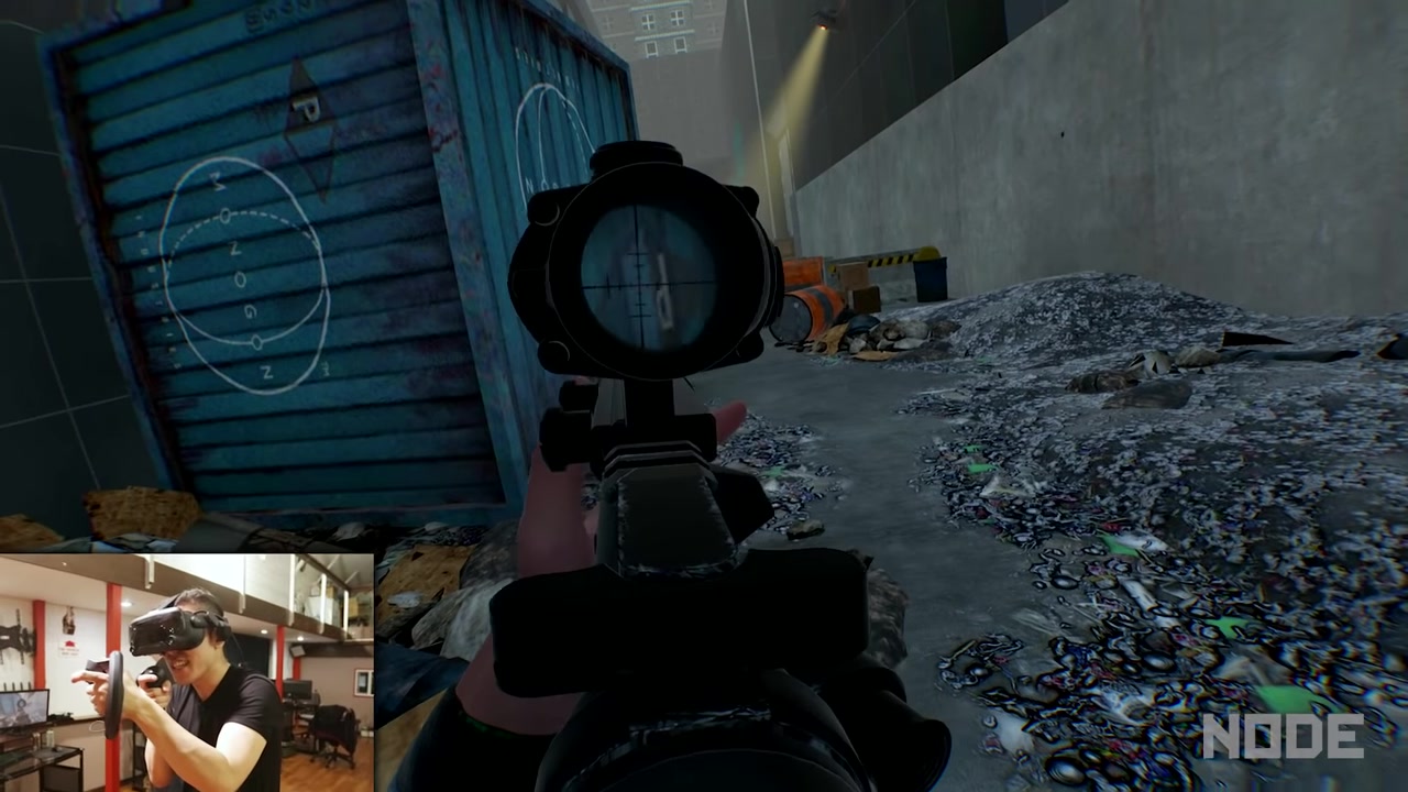 《Boneworks》是一款可让玩家拥有手臂的VR游戏