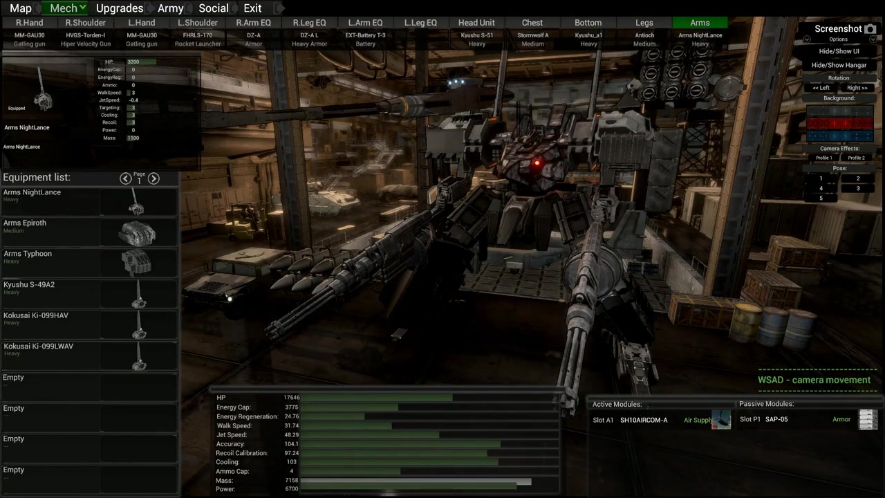 单人开发机甲新作《机甲骑士：噩梦》新视频展示