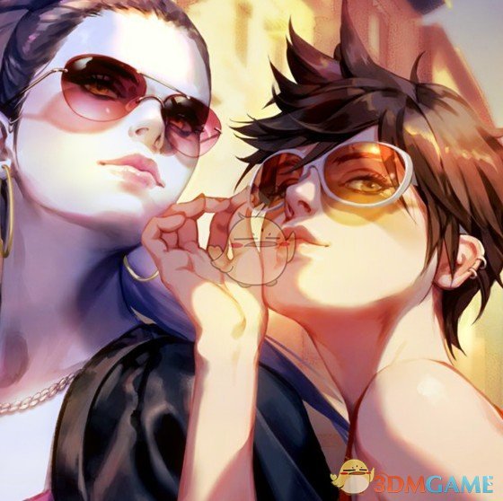 《Wallpaper Engine》OW猎空和黑百合潮流风动态壁纸