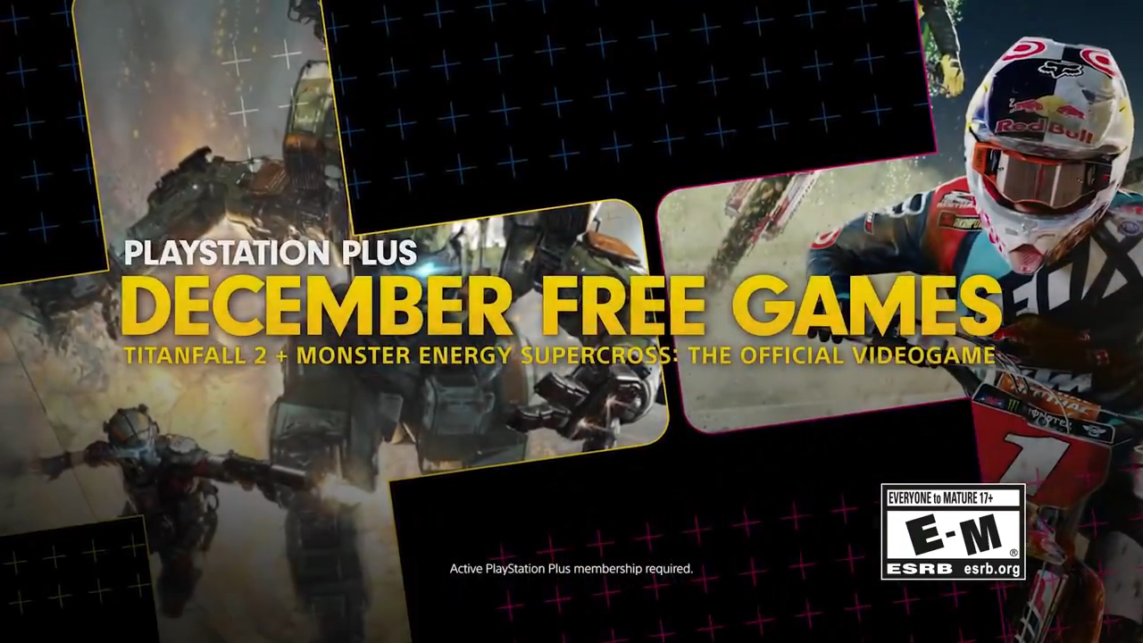 PS+及Xbox金会员12月免费游戏公布 泰坦陨落2在列
