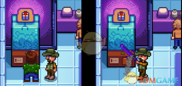 《星露谷物语》武器清除挡路的人MOD