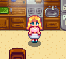 《星露谷物语》粉色上衣短裙海莉MOD