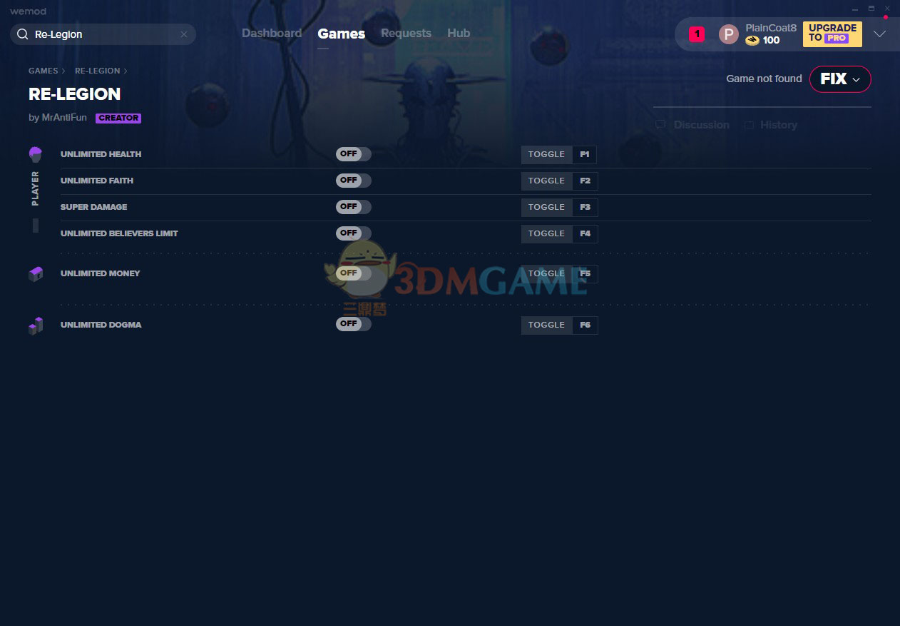 《重整旗鼓》v1.3.6.330六项修改器[MrAntiFun]