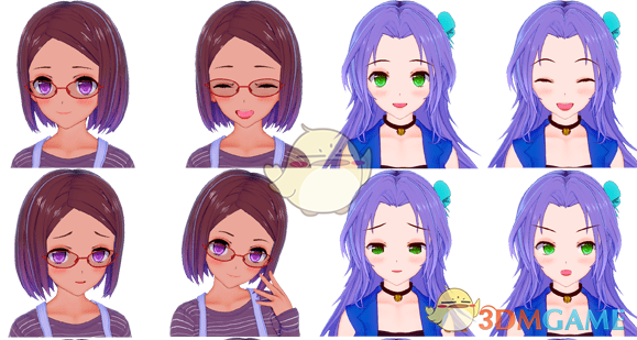 《星露谷物语》3D恋活美少女人物肖像MOD