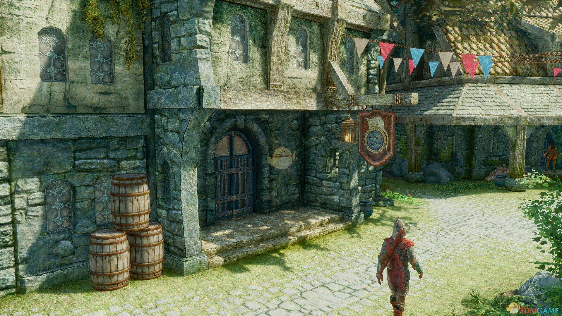 《上古卷轴5：天际》Gracie紫色头发重装型女性随从MOD