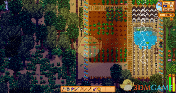 《星露谷物语》更丰富的天气系统MOD