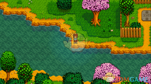 《星露谷物语》更逼真的水面MOD