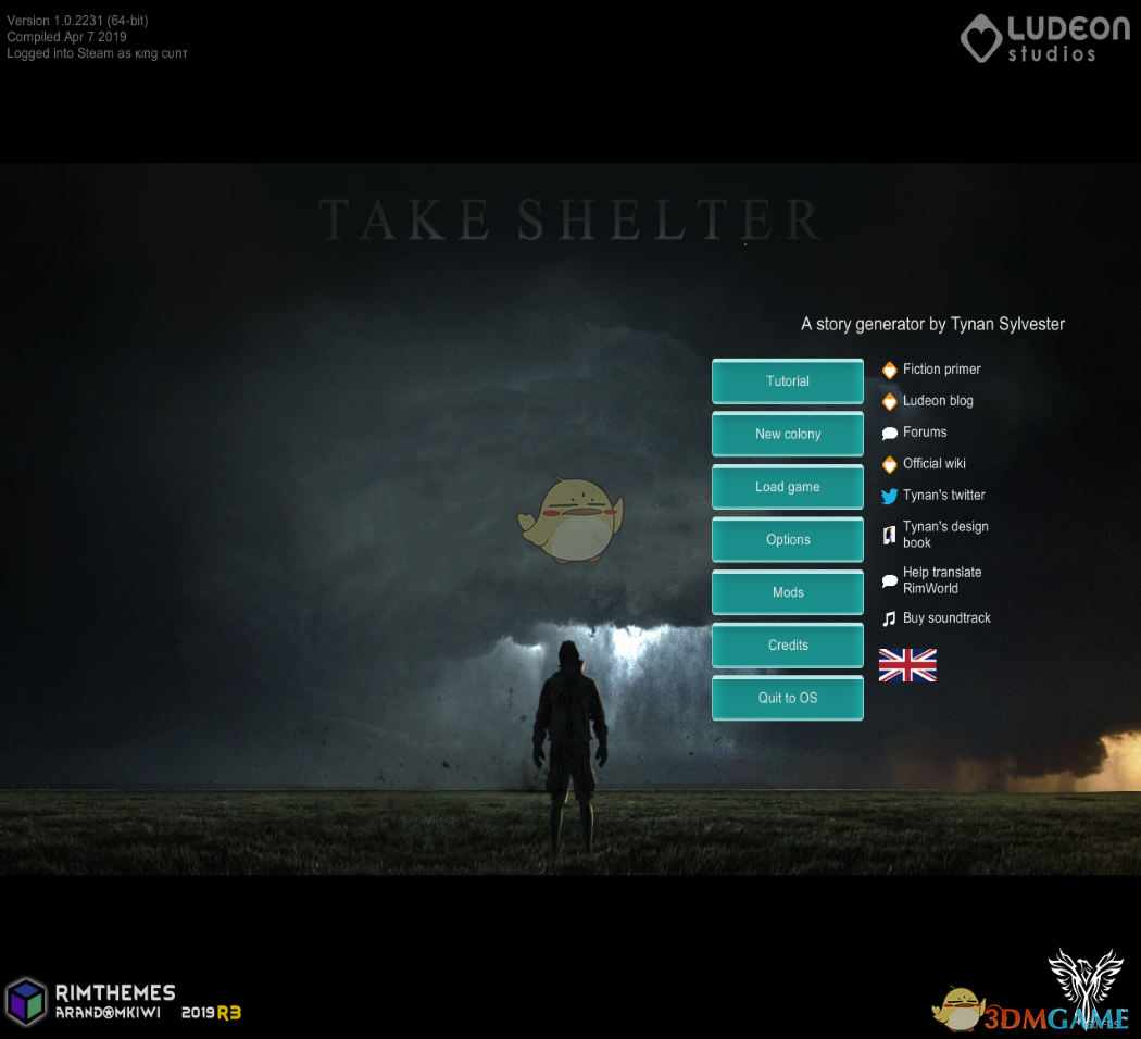 《边缘世界》启示录风格主题v1.0 MOD