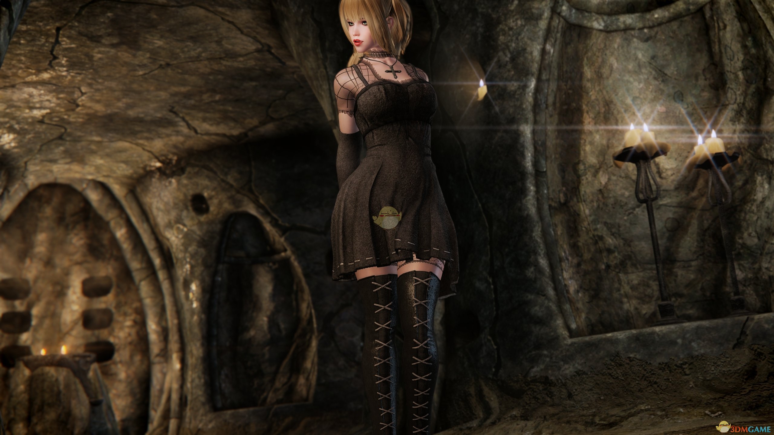 《上古卷轴5：天际重置版》死亡笔记弥海砂MOD