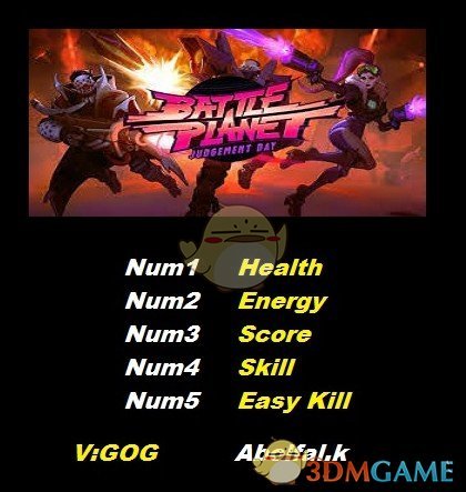 《战斗星球：审判日》v2019.12.03五项修改器[Abolfazl]