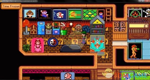 《星露谷物语》任天堂经典像素风家具包MOD