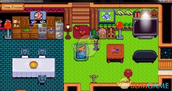 《星露谷物语》任天堂经典像素风家具包MOD