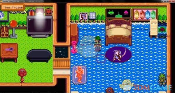 《星露谷物语》任天堂经典像素风家具包MOD