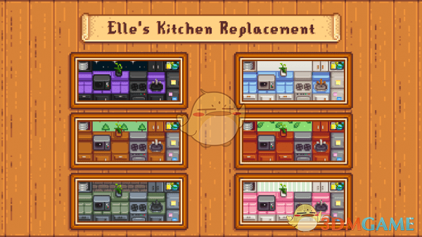 《星露谷物语》厨房家具外观包MOD