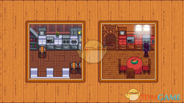 《星露谷物语》厨房家具外观包MOD