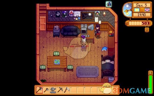 《星露谷物语》随时可以坐下来MOD