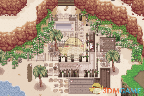 《星露谷物语》季节性路径和地板MOD