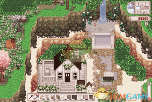 《星露谷物语》季节性路径和地板MOD