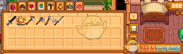 《星露谷物语》背包转移物品快捷按钮MOD