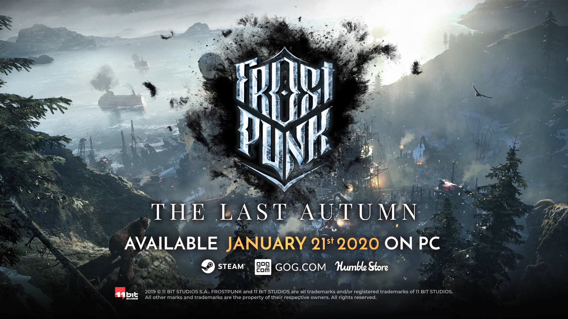 《冰汽时代》前传式DLC《最后的秋天》2020年1月21日发售