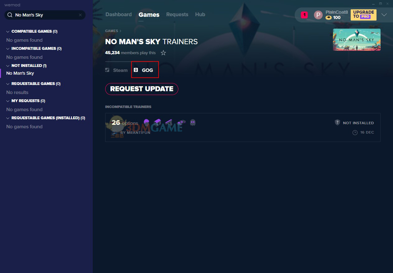 《无人深空》v2.2二十六项修改器[MrAntiFun][GOG]