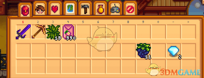 《星露谷物语》背包物品自动堆叠功能MOD