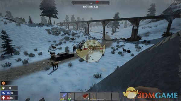 《七日杀》允许僵尸攻击动物MOD