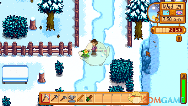 《星露谷物语》全年下雪MOD