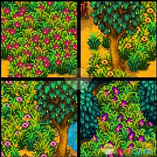 《星露谷物语》四季牧草美化MOD