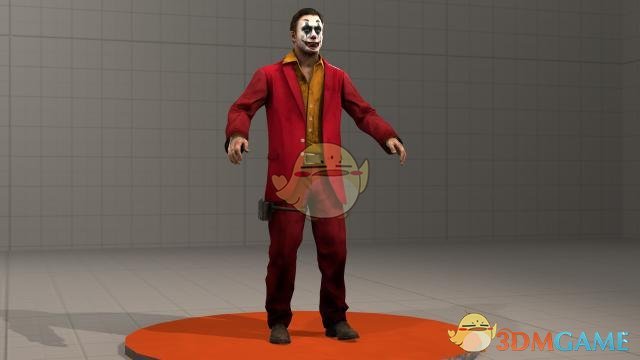 《求生之路2》尼克小丑脸妆MOD